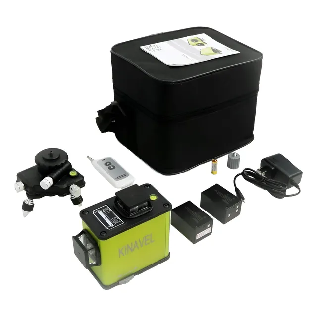 Kinavel Nivel Laser Verde 360 Grados 2 Dimensiones