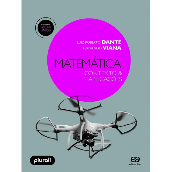 Livro Matemática Contexto E Aplicações De Dante, Luiz Roberto 4ª Edição Capa Mole Em Português 2018 Editora Ática Didáticos