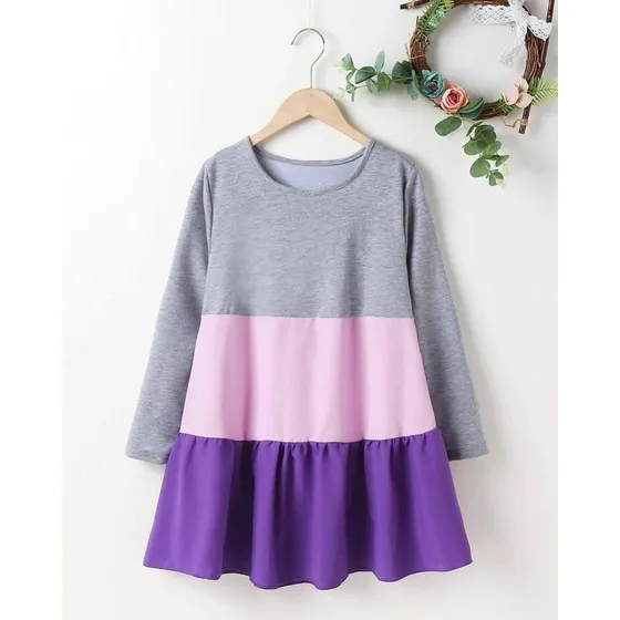 Vestido Para Niñas, Tallas De 5/6 A 13/14 Años.