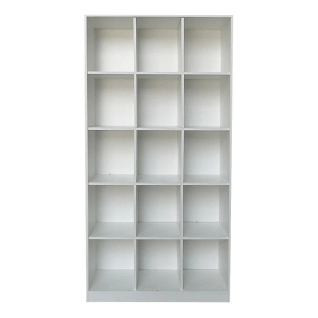 Multiuso 15 Nichos Armário Colmeia Expositor Livros Lojas Cor Branco Multiuso 15 Nichos Armário Colmeia Expositor Livros Lojas Cor Branco