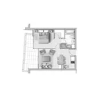 1 dormitorio  |  1 baño