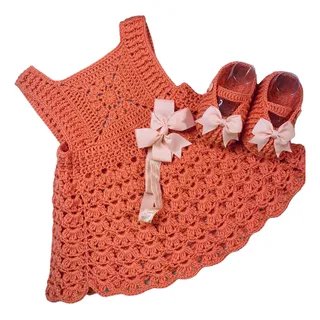Vestidos de tejidos para bebes new arrivals