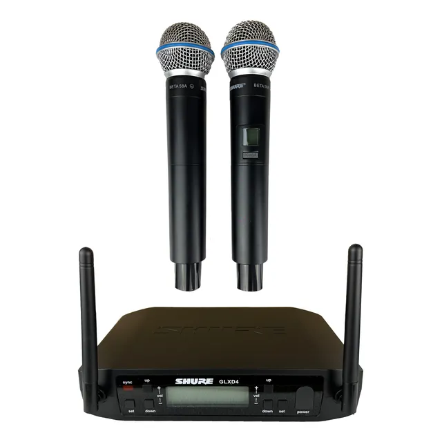 Micrófono Inalámbrico Shure Beta 58a Gxld4 Sm58 Profesional