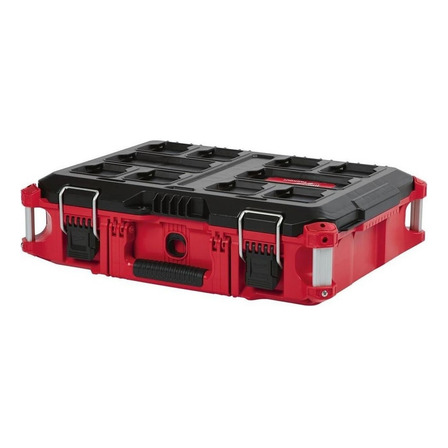 Caja De Herramientas Milwaukee Packout 8424 Color Rojo/negro Caja De Herramientas Milwaukee Packout 8424 Color Rojo/negro