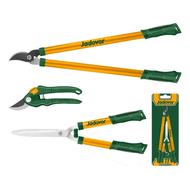 Set De Tijeras Jadever Para Jardineria 3pcs - Jdpr3e03