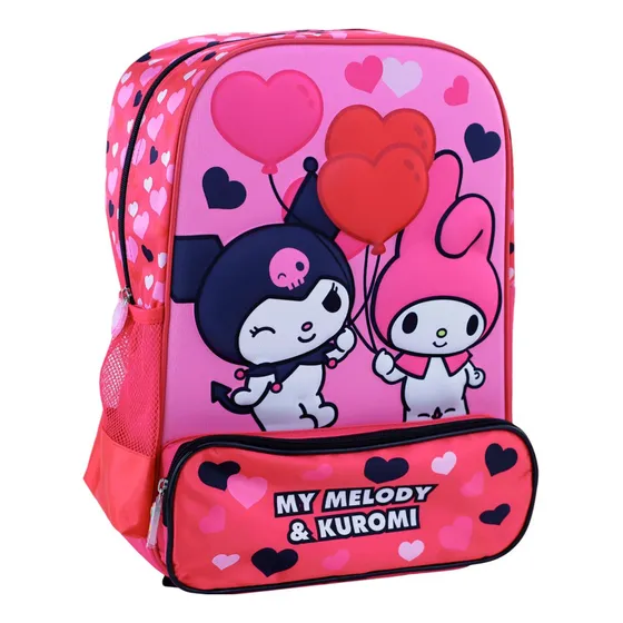 Scool Ranger Mochila Hello Kitty & Friends 3d Color Multicolor Diseño De La Tela Hello Kitty And Friends