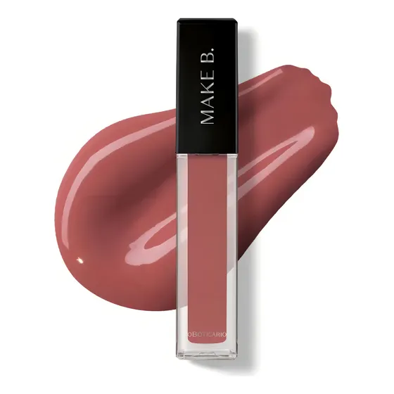 Gloss Labial Rosa New Rose Make B. 5ml O Boticário