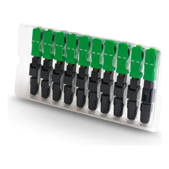 Conector Rapido Mecanico Glc Sc/apc Monomodo Caja X 100 Unid
