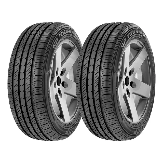 Kit X2 Neumático Dunlop Sp Touring T1 195/65r15 91t