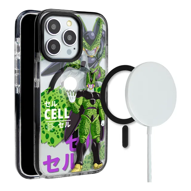 Funda Para iPhone Magsafe Dragon Ball Z Cell Antigolpes Case
