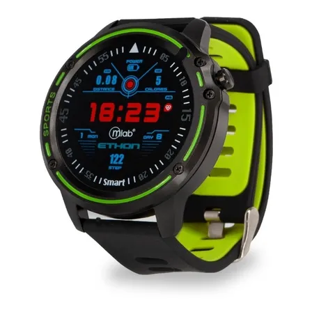 Smartwatch Microlab Ethon Advanced Green - Revogames Color de la caja Verde