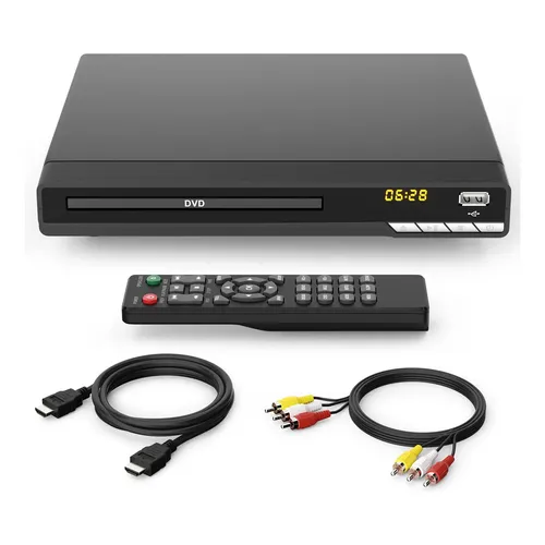 Reprodutores De Dvd Philips Para Tv Com Hdmi 1080p Preto | Frete