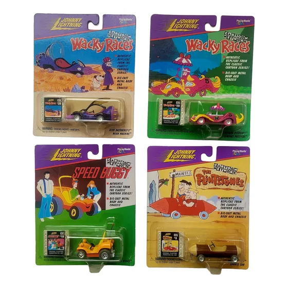 Johnny Lightning Cartoon Network Corrida Maluca Flintstones