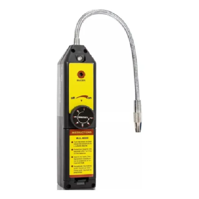 Detector Fuga Halogeno Para Gases Ac Sonda 20cm Eurotech