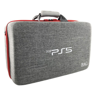 Bolsa De Armazenamento Impermeável Eva Para Console Ps5 Cor Cinza Bolsa De Armazenamento Impermeável Eva Para Console Ps5 Cor Cinza