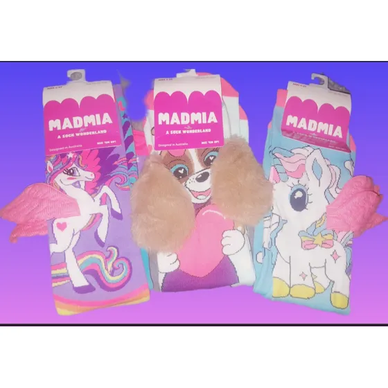 Medias En 3d. Para Niñas Y Adolescentes