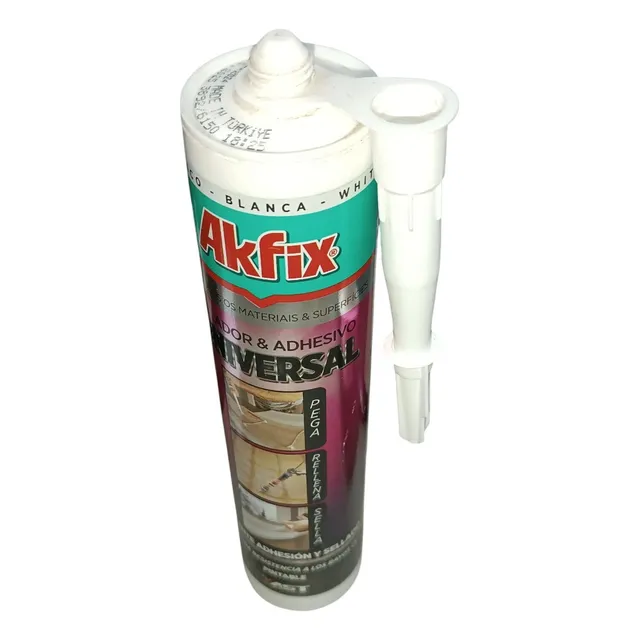 Sellador Y Adhesivo Hibrido Ms Universal Akfix Tubo 290ml