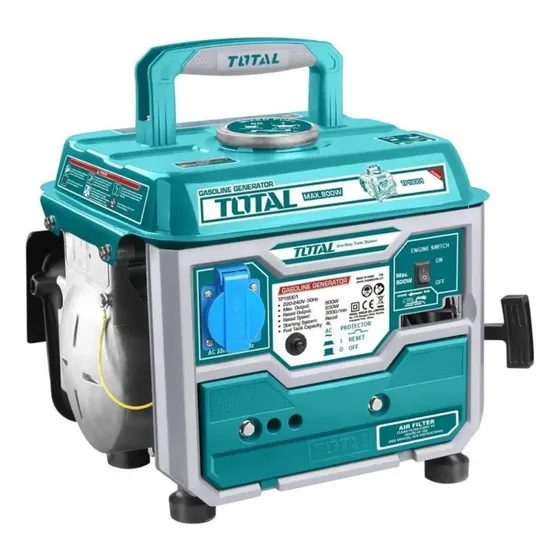 Generador Electrico Bencinero 2hp 800w Total Tp18001