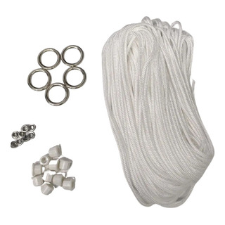 Kit Completo Reposição Varal De Teto Com 23,5m De Corda Kit Completo Reposição Varal De Teto Com 23,5m De Corda