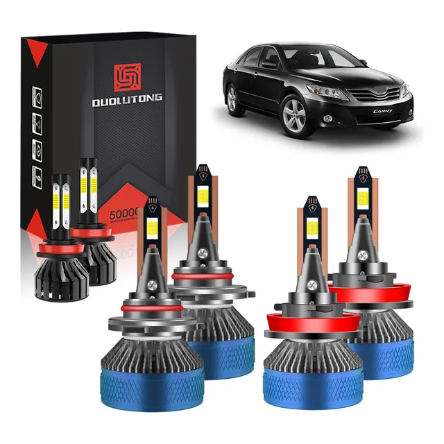Kit De Faros Led Para Toyota Luz Alta//baja/niebla 3570 Csp