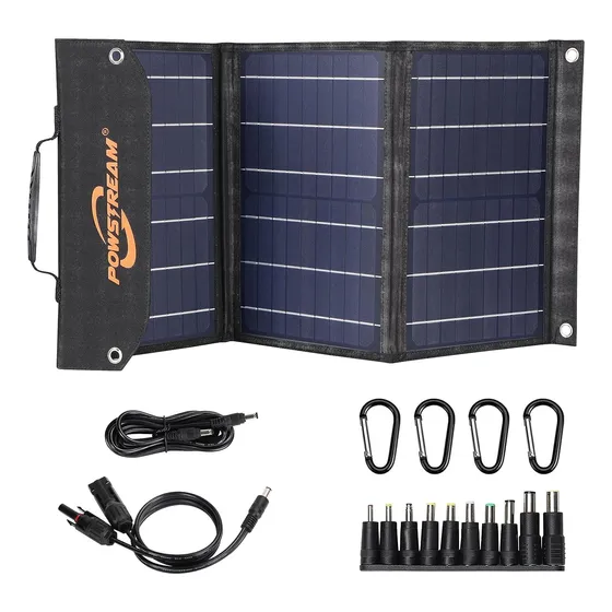 Panel Solar Plegable Portátil De 30 W 