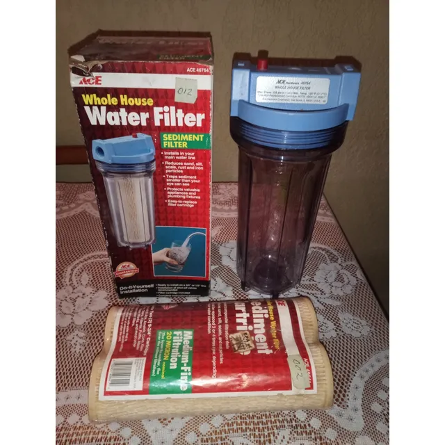 Filtro De Agua Marca Ace Nuevo 