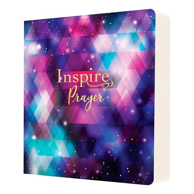 Biblia Inspire Nlt Prayer Inglés Tapa Blanda Morado