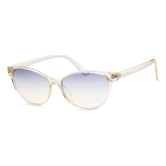 Calvin Klein - Lentes De Sol Ck20517s-740 Para Mujer Lente Azul Varilla Marrón Armazón Marrón
