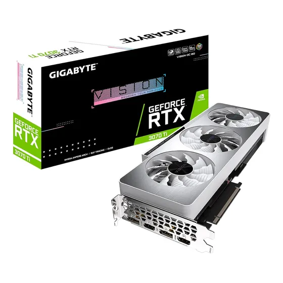 Gráfica Gigabyte Rtx3070 Ti Vision Oc 8gb Gddr6x Openbox