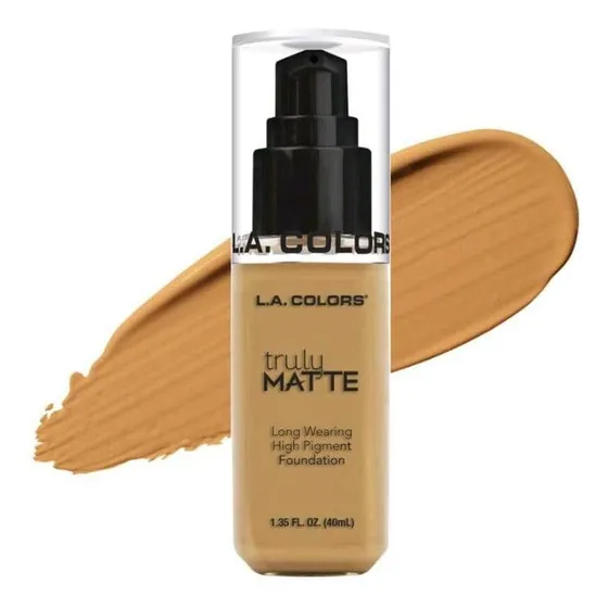 Base Mate L.a Colors Truly Matte Foundation (100% Mate)