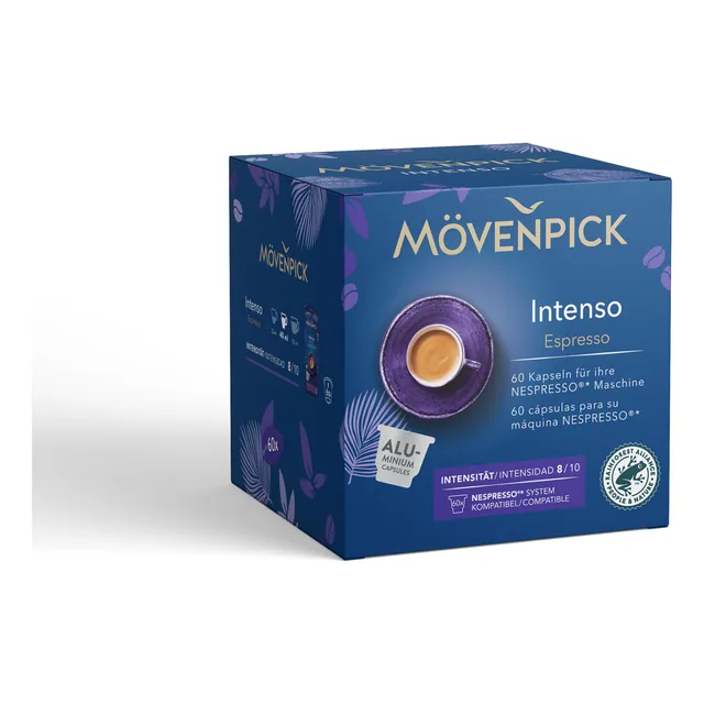 Box Pack 60 Cápsulas Mövenpick Compatible Con Nespresso®