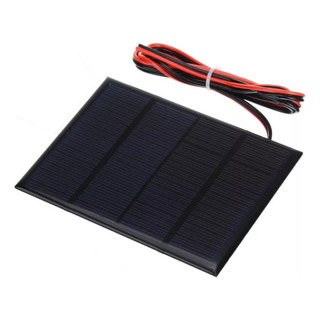 Célula Placa Solar Painel 12v 1,5w Energia Fotovoltaica Célula Placa Solar Painel 12v 1,5w Energia Fotovoltaica