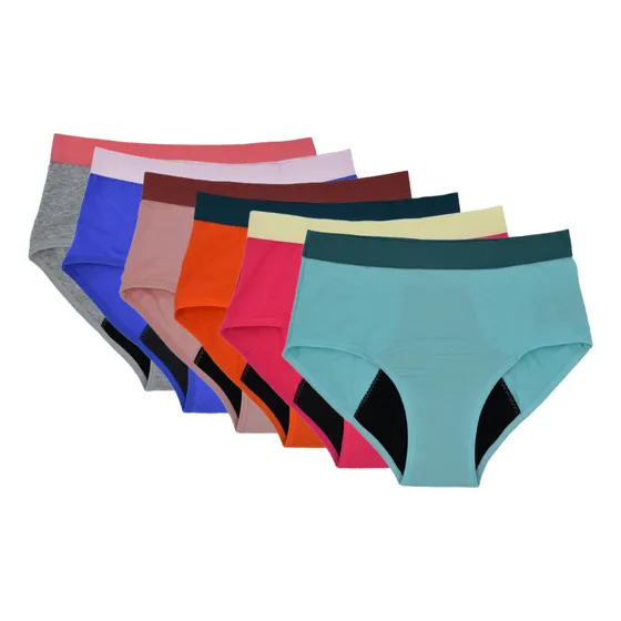 3 Pack - Bombachas Menstruales Lara - Niñas - Algodón