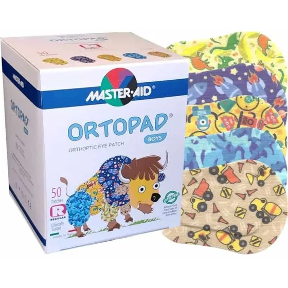 Parche Para Ojo Ortopad Niño Medium, 50/caja (2-4 Años)