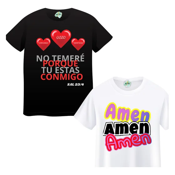 Franelas Cristianas Personalizadas