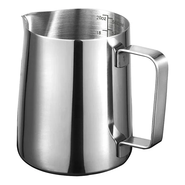 Jarra De Espuma De Leche De Acero Inoxidable 20oz/ 600ml