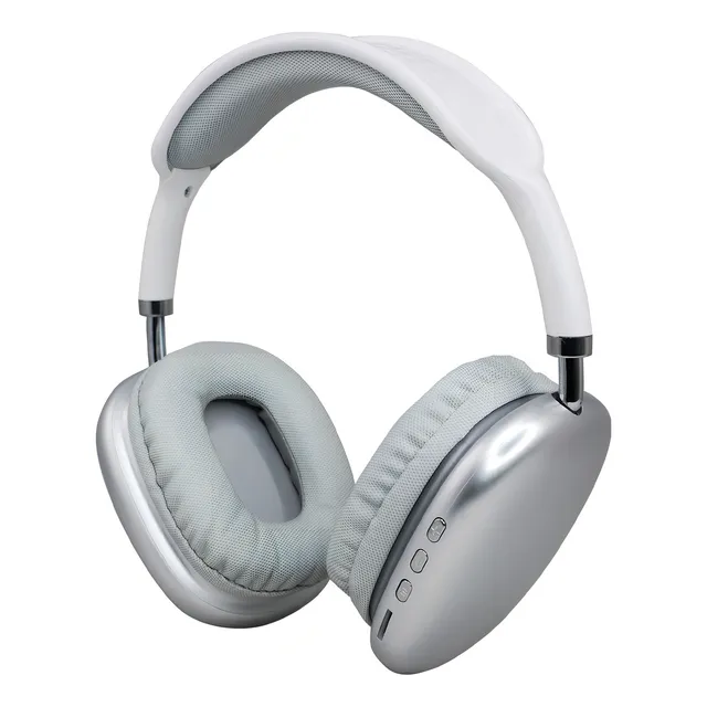 Audífonos Mlab Bluetooth Air Experience Silver Color Plateado Luz Agua