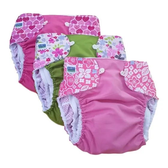 Combo 3 Pañales Ecológicos Para Adultos Con Absorbentes