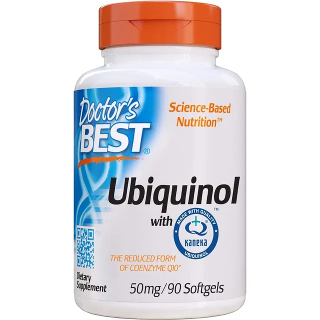 Ubiquinol Con Kaneka Qh 50 Mg Doctor's Best 90 Softgel