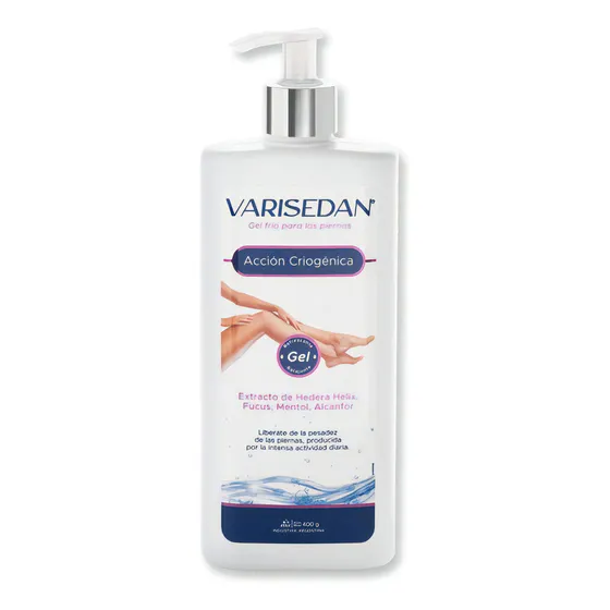 Varisedan Gel Frio Para Piernas Acción Criogénica 400g