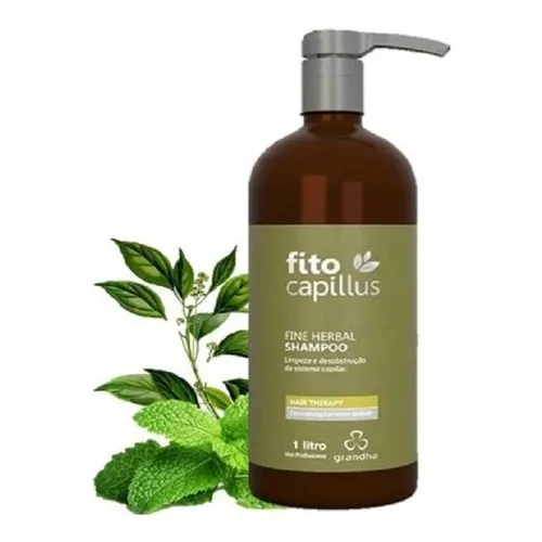 Fito Capillus Grandha Fine Herbal Shampoo 1 Litro