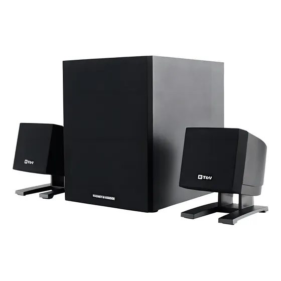 Parlante 2.1 Thonet & Vander Spiel Bluetooth Color Negro