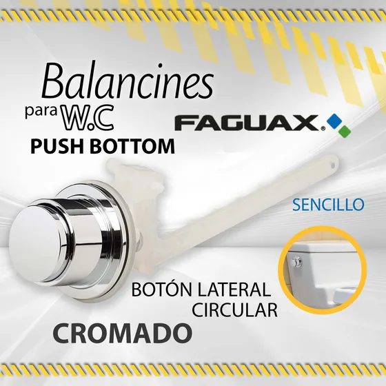 Balancin Faguax Push Button Largo Lateral Her35 / 10584