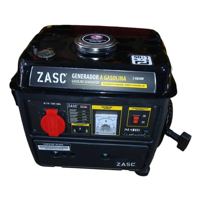 Generador A Gasolina 2hp 110/120v 850w Zasc