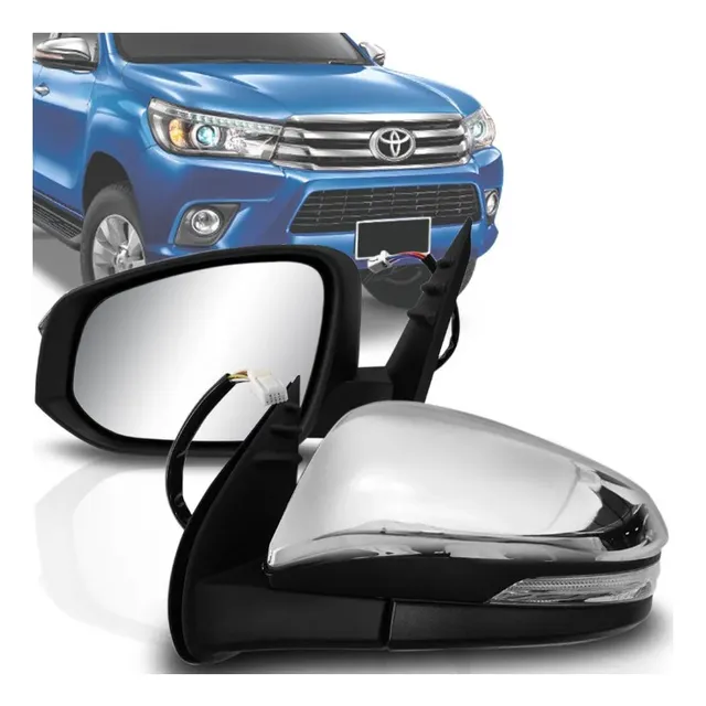 Retrovisor Hilux Srv Srx Ano 2016 2017 2018 A 2023 Retrátil 