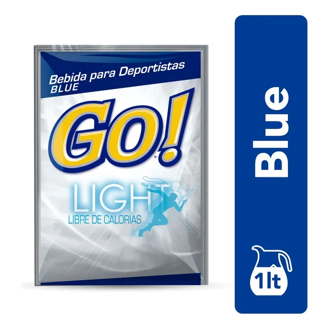 Pack 10 Sobres Bebida Isotónica Go! Light 8g- Elige Tu Sabor