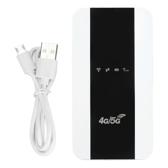 Modem Router Wifi 4g Portátil Rural Urbano Libre 3000mah Blanco