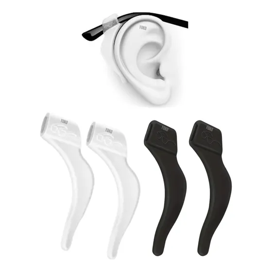 Antideslizantes Orejas Soporte Para Gafas Gancho Sujetador