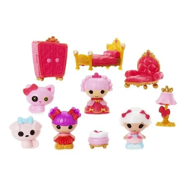 Lalaloopsy Pack 10 Mini Tinies Jewel's Palace Con Sorpresa