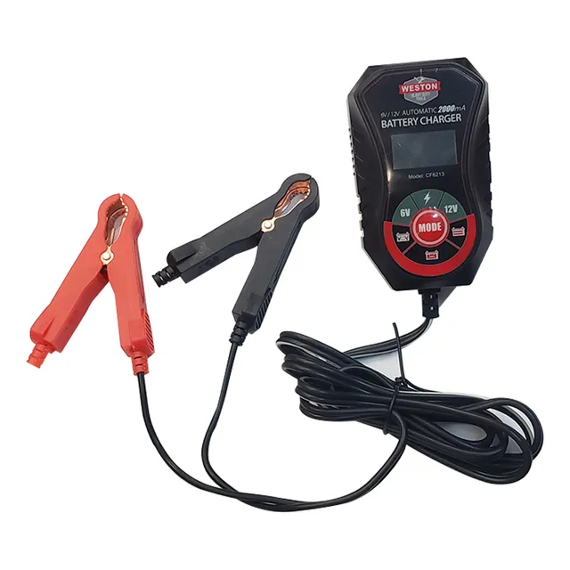 Cargador Bateria Smart Digital 6-12 Volts 2 Amp